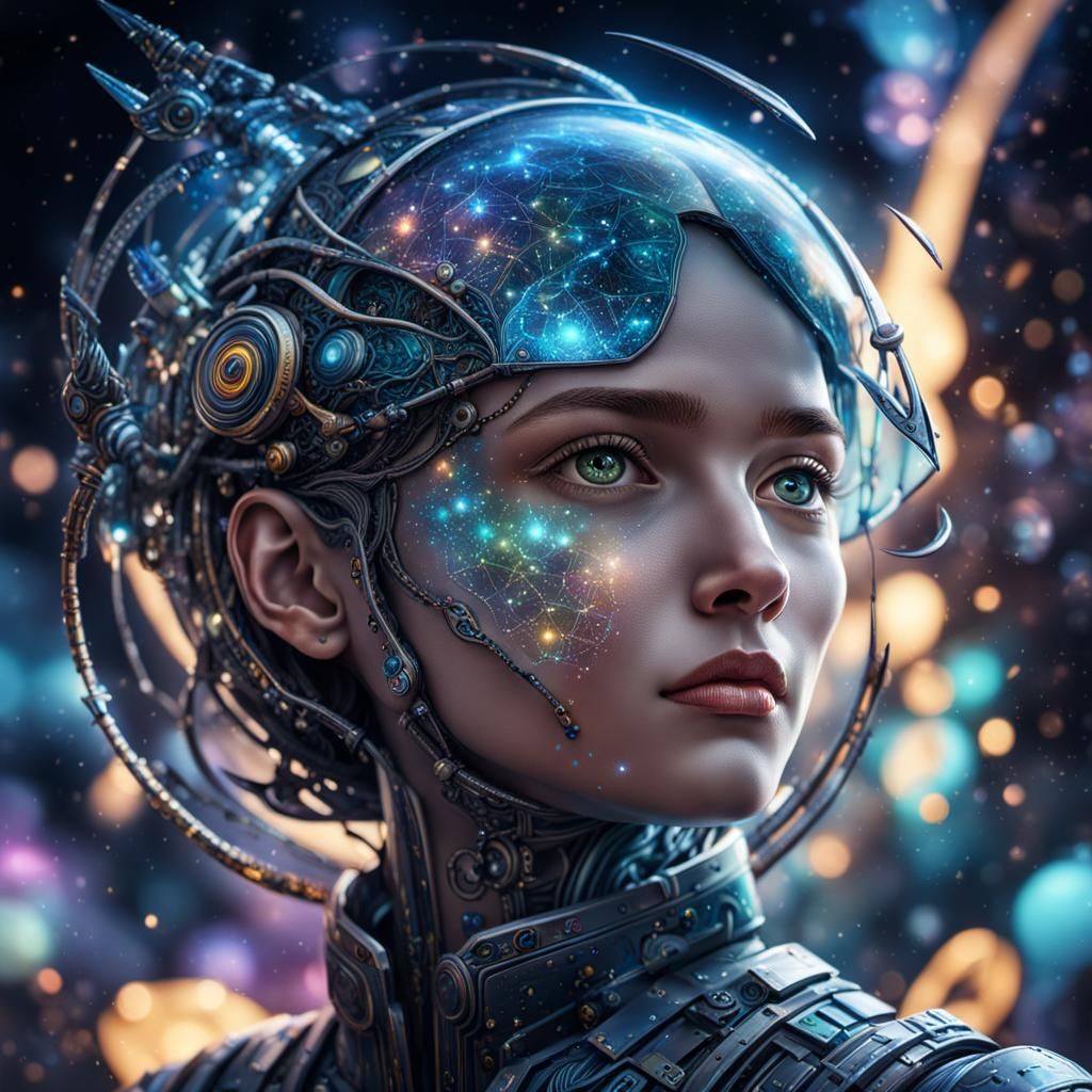 Hyperrealistic Arch-Android Discovers Humanity and Magic