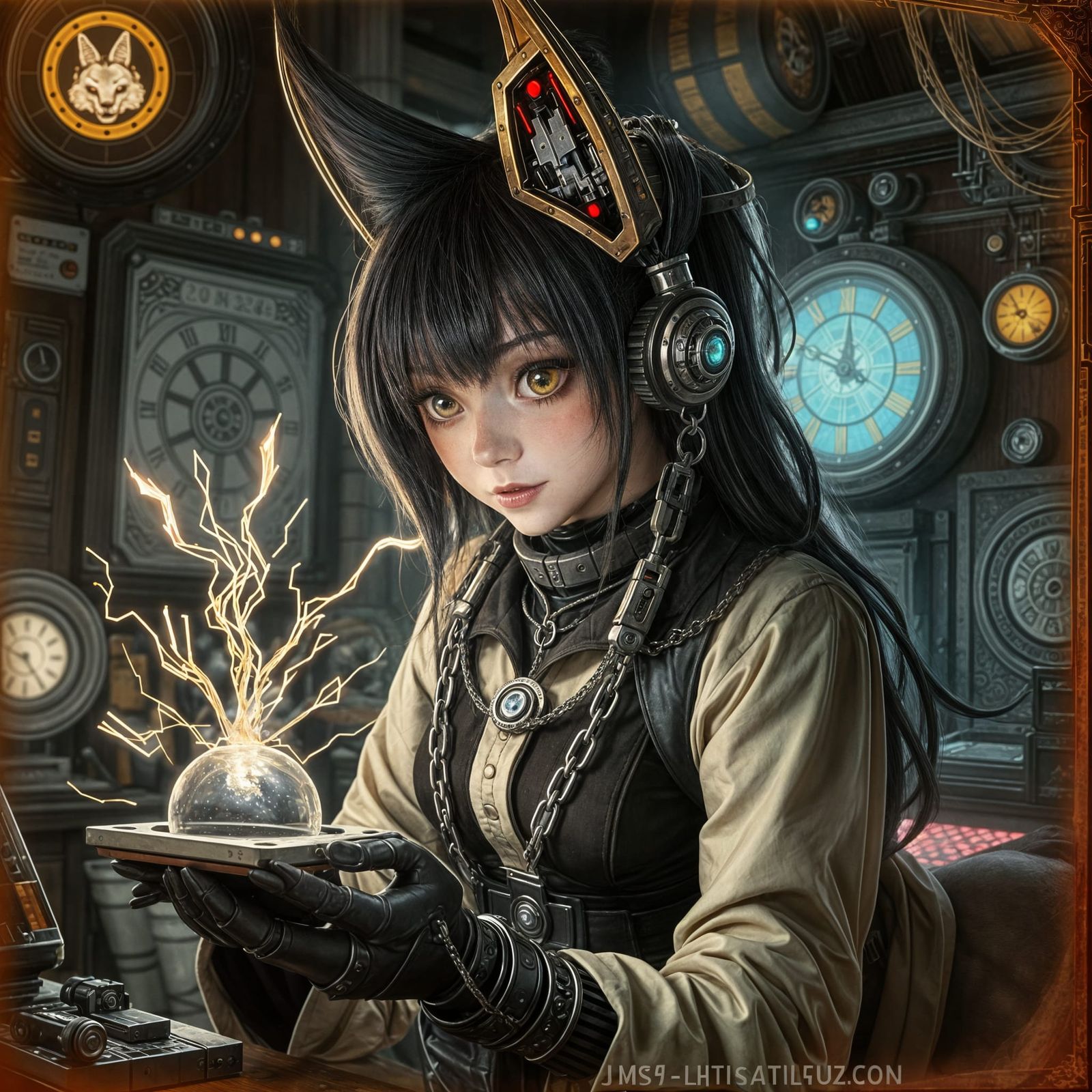 Kitsune Genius Inventor Captured in Ancient, High-Resolution...