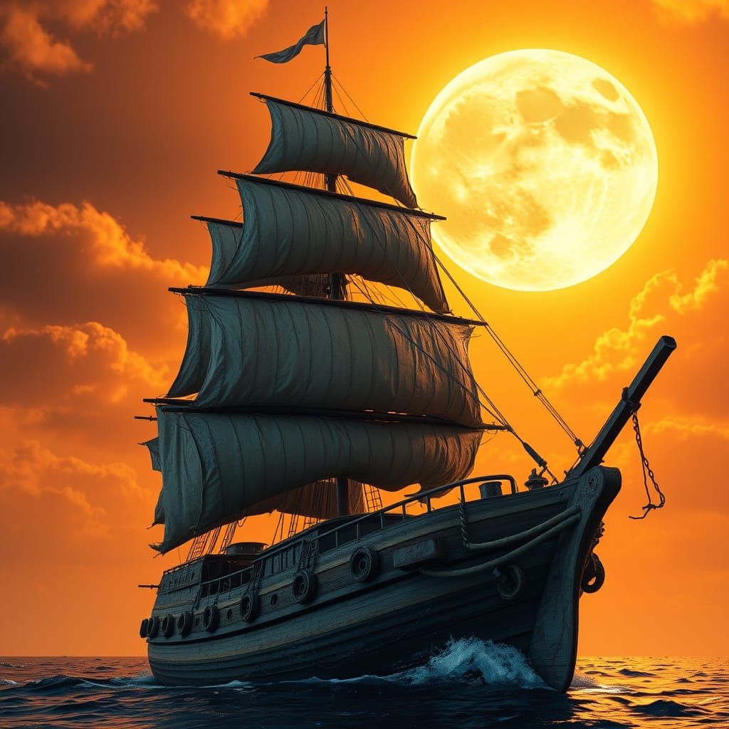 Realistic Sailing Ship