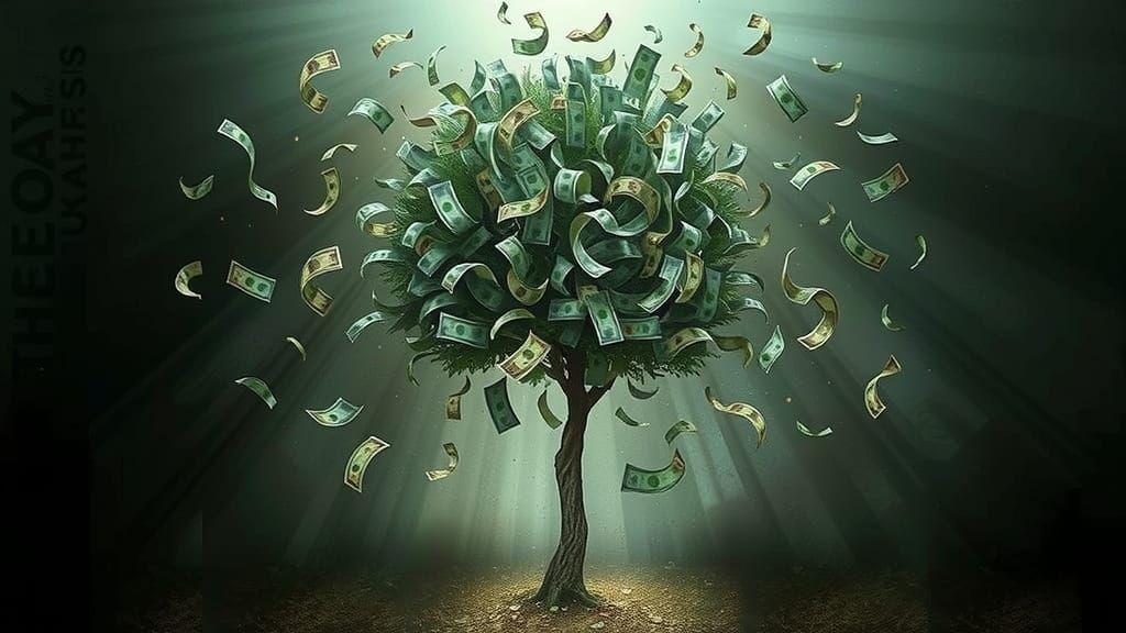 Money Trees Bloom with Wealth