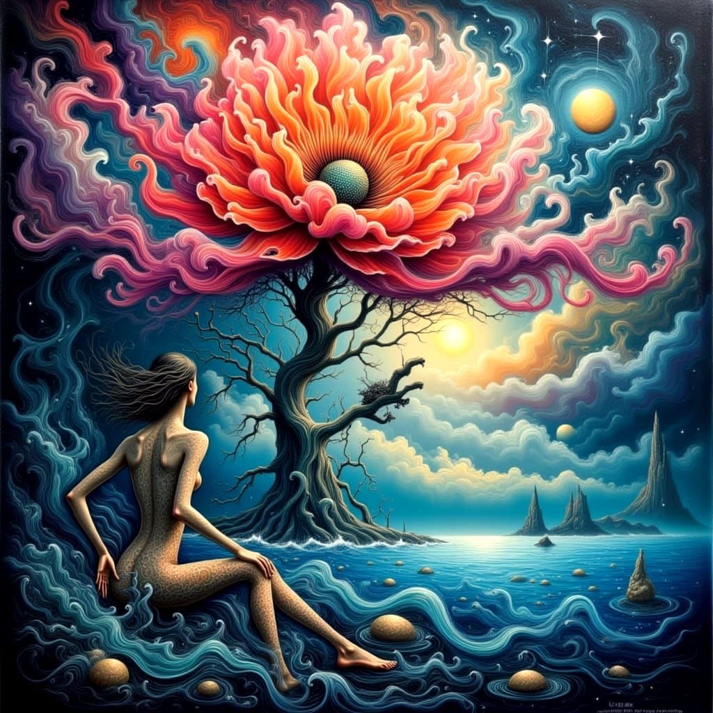 “Bloom Over the Tidal World”