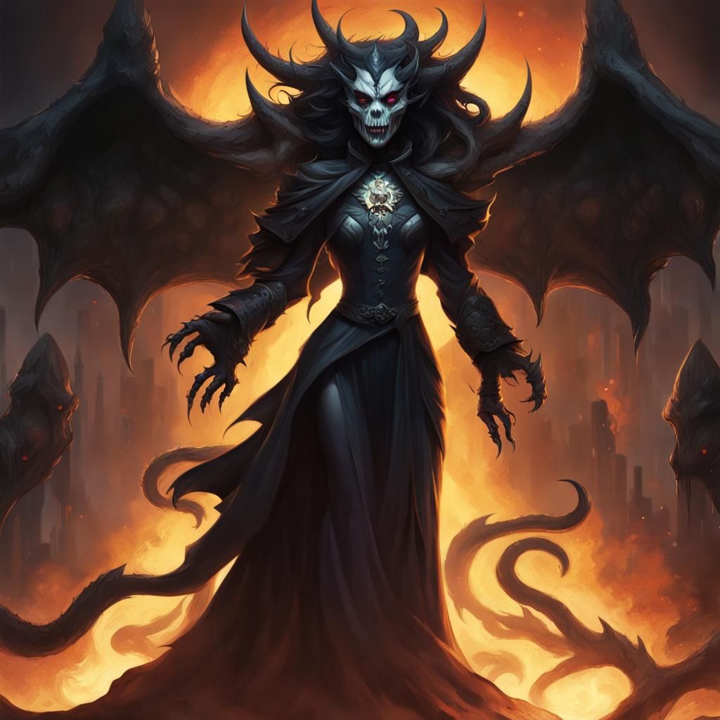 Tyrannical Leader Commands Skeleton Army in Hyperrealistic S...