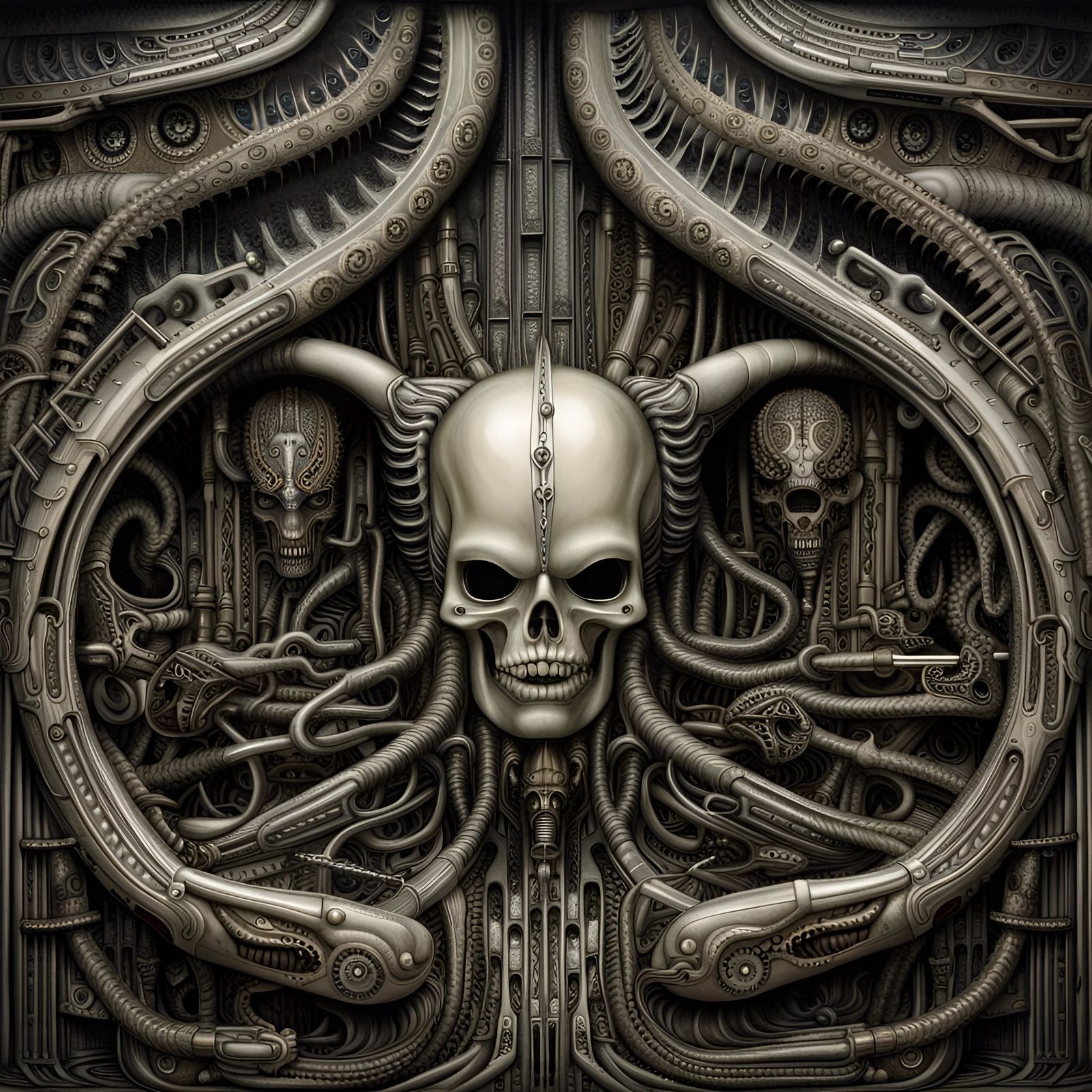 Biomechanical Nightmare in Magical Realism