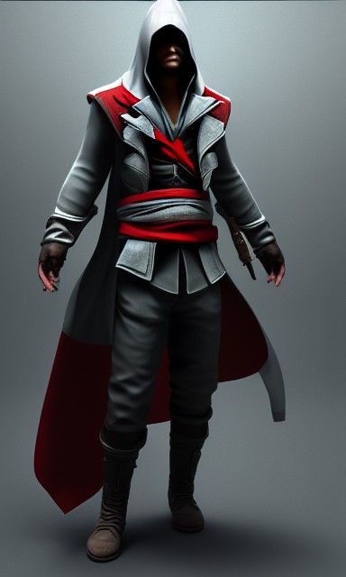 Assassin's Creed Inspired 3D Rendering
