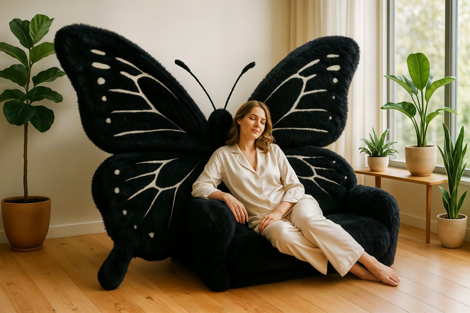 Butterfly Sofa in Modern Living Space