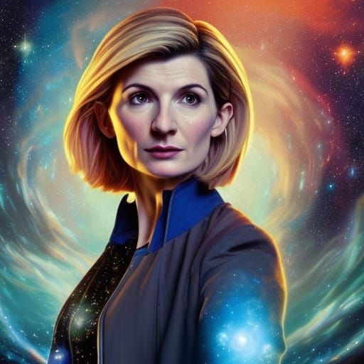 Jodie Whittaker as Doctor Who in Space