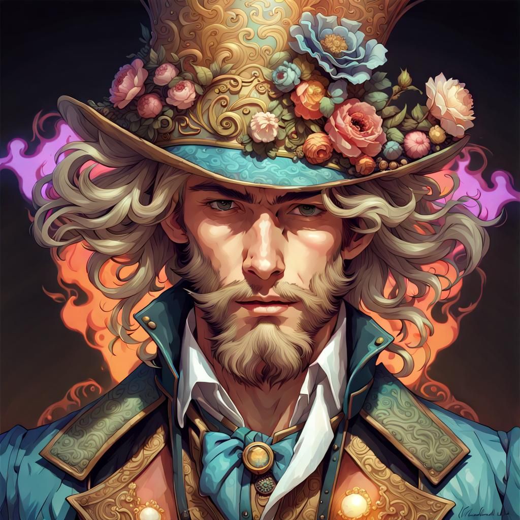 Mad Hatter portrait