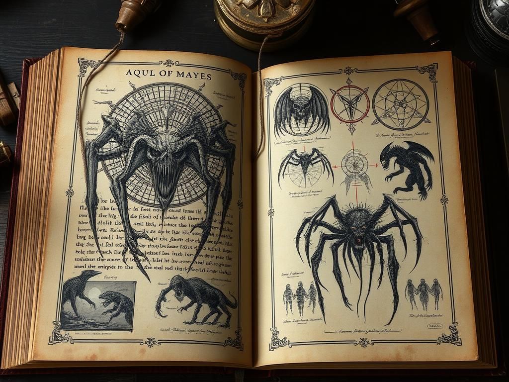 Eldritch Tome: Grotesque Monsters in Medieval Manuscript
