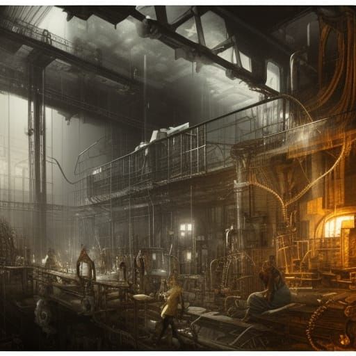 Electric Shock in Dark Fantasy Factory