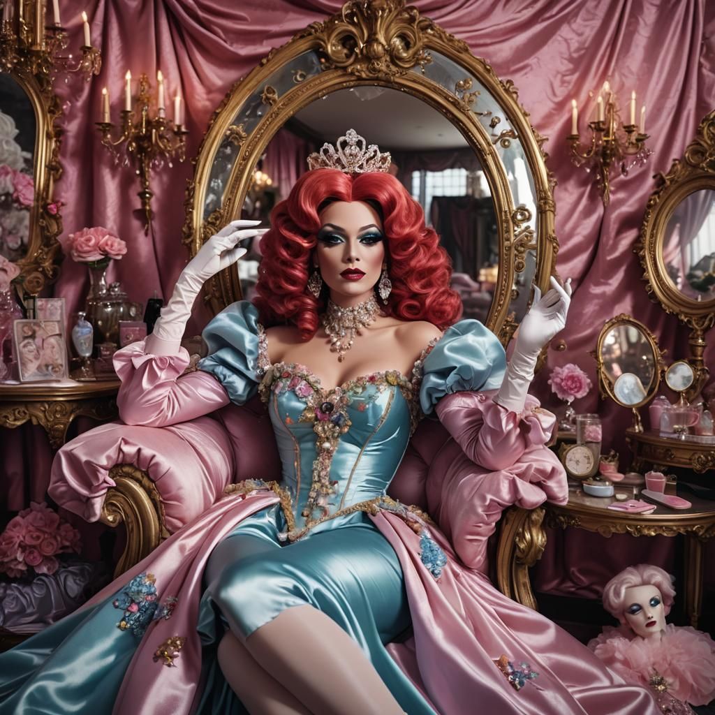 Satin Wonderland of Poofy Princess Extravagance