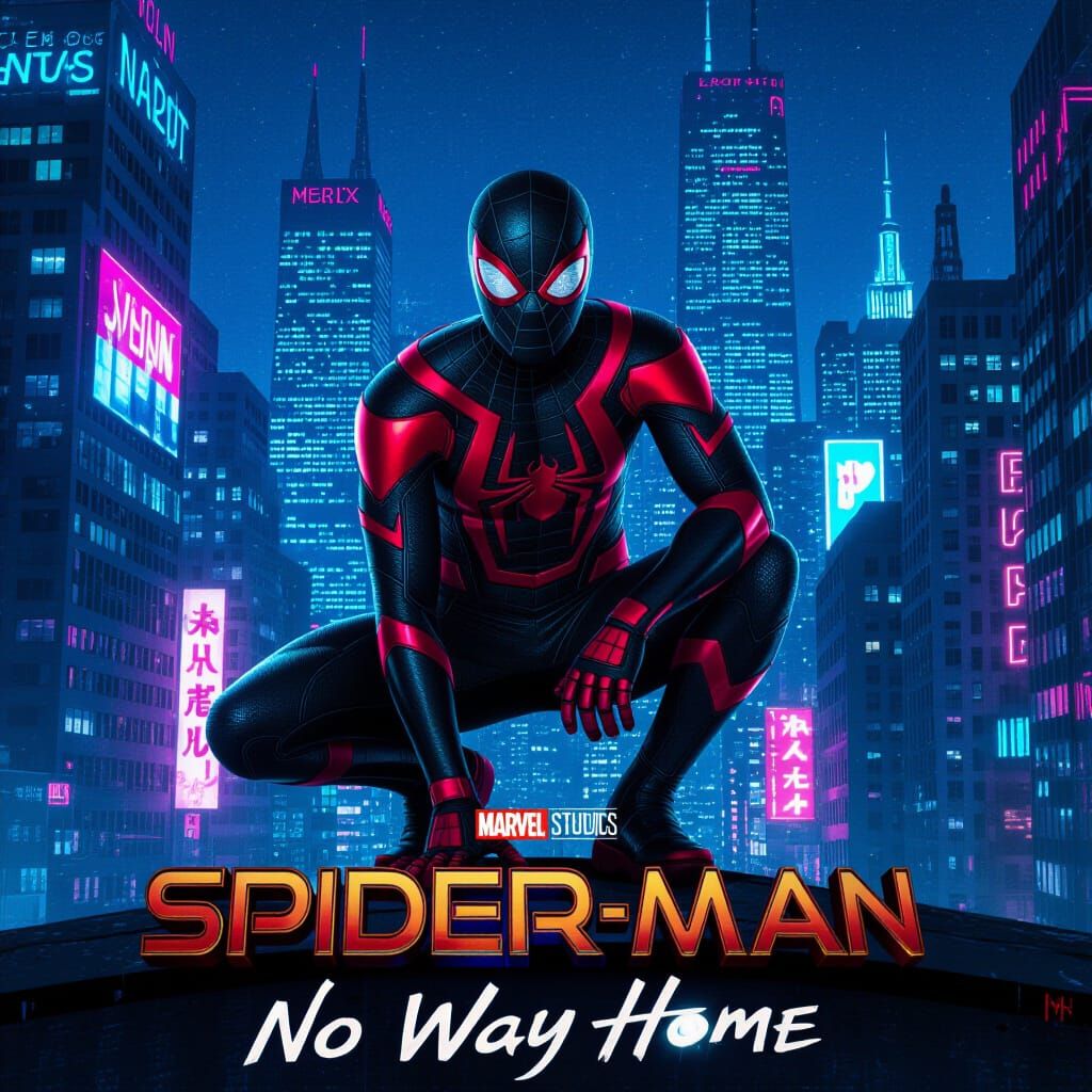 Spider-Man 2099 Replaces Peter Parker in No Way Home Poster