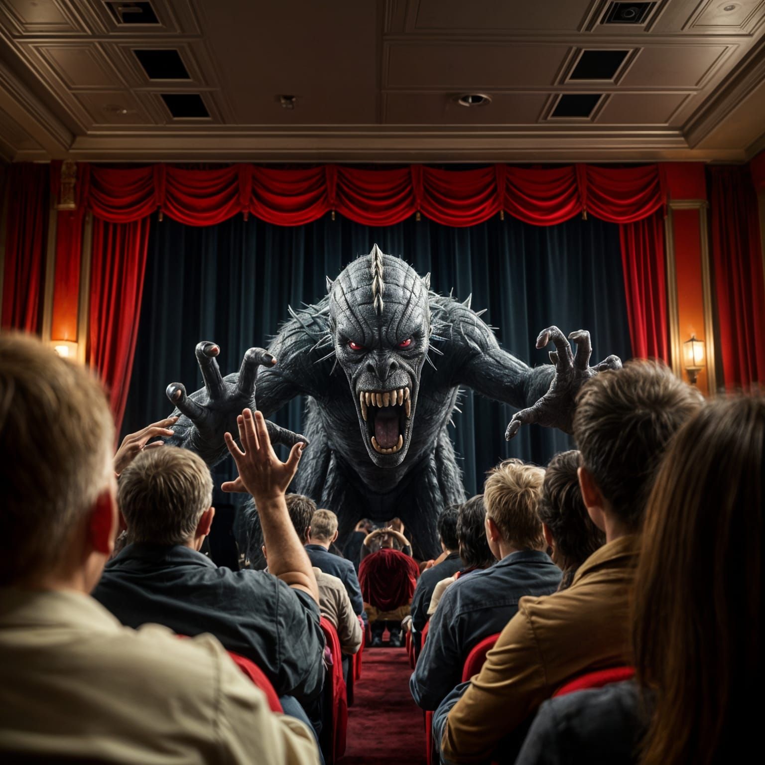 Classic Horror Monster Breaks the Fourth Wall