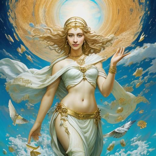 AI Interpretation of Aphrodite