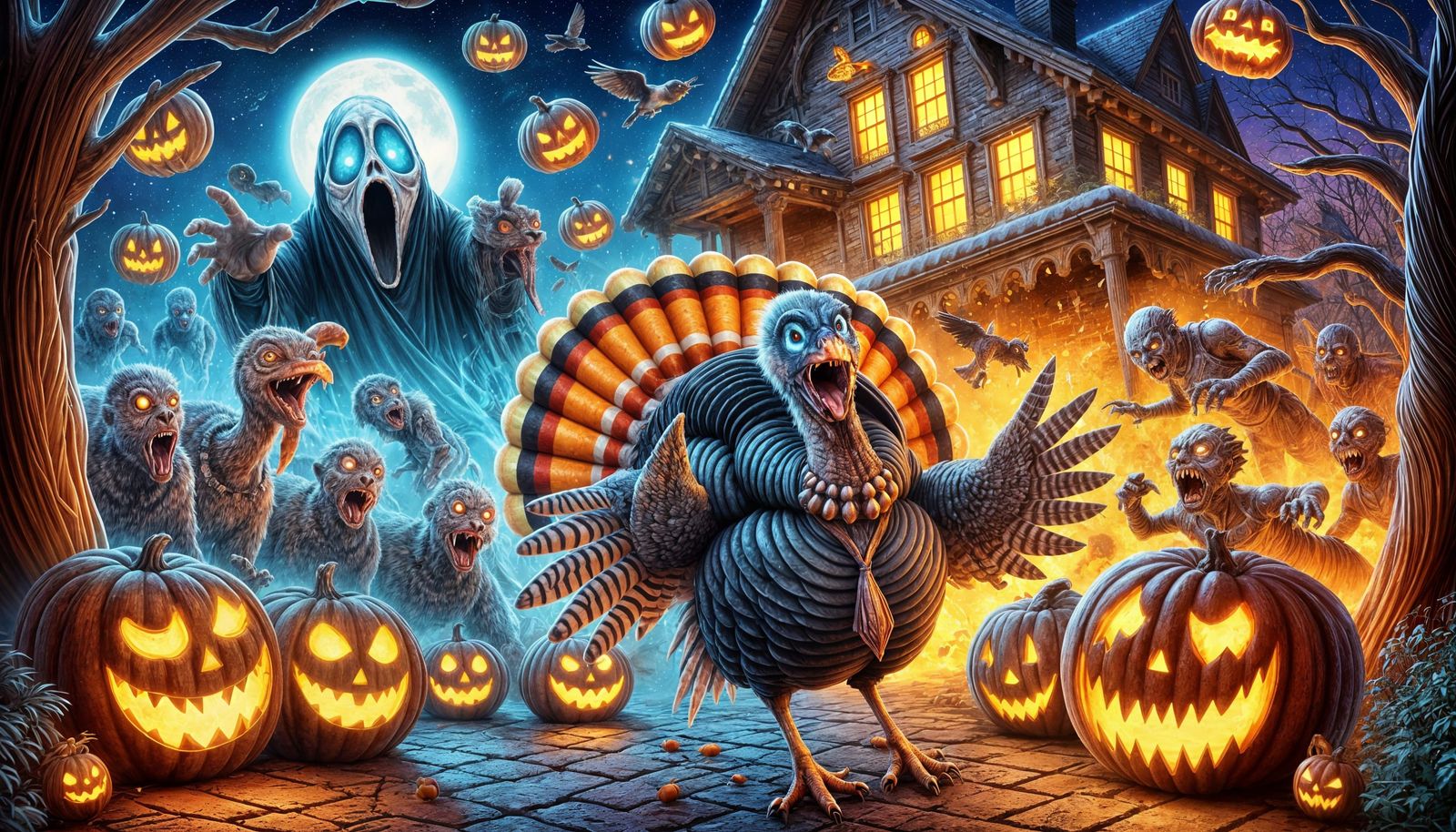 Run for your life, Turkeys!!