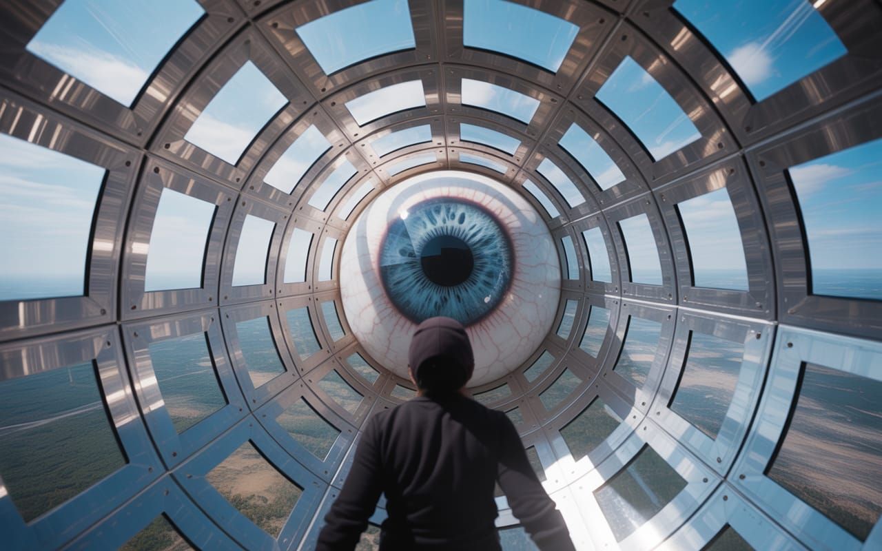 A Very Small Anthropomorphic Entity & An Eyeball in Atmosphe...