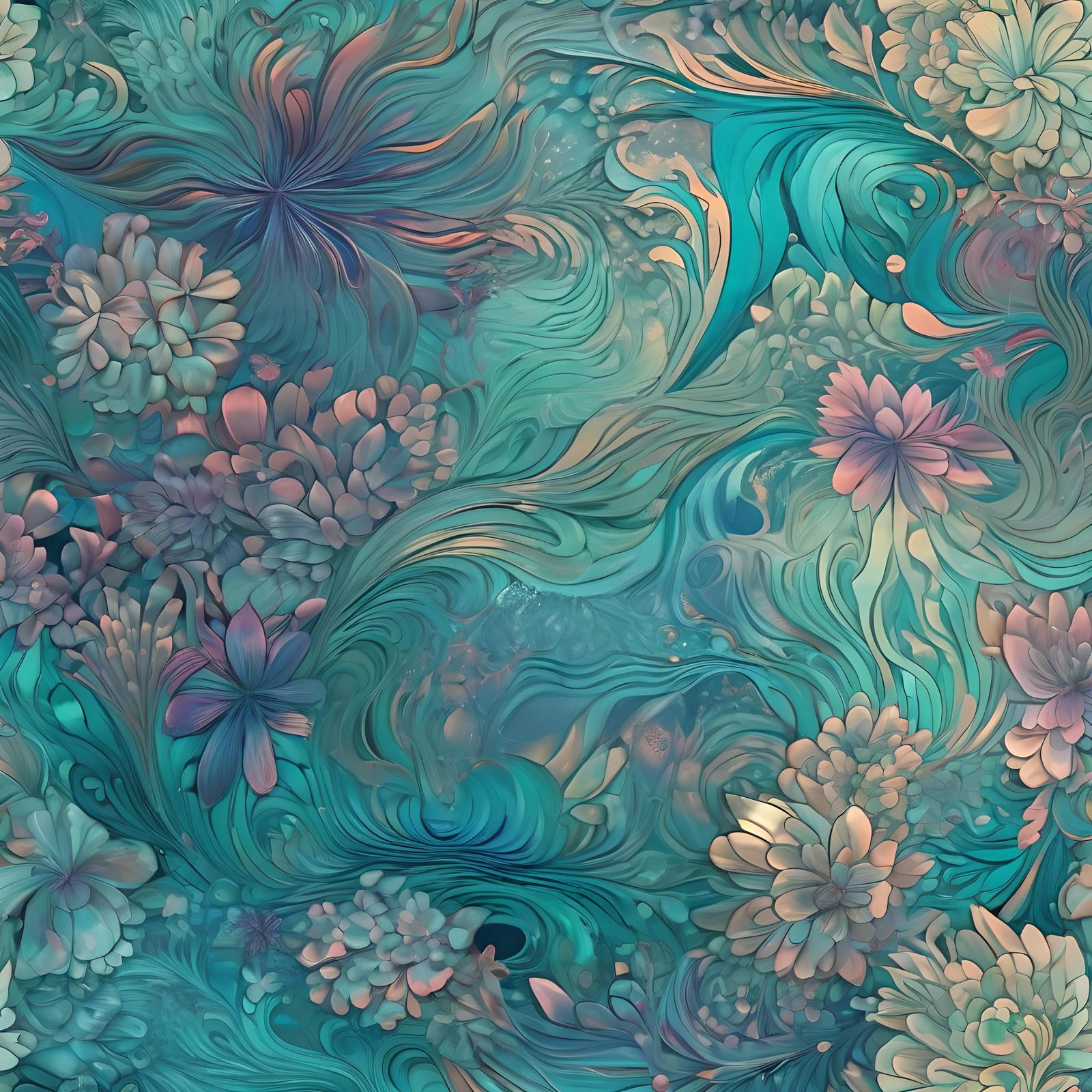 Stained glass window pattern