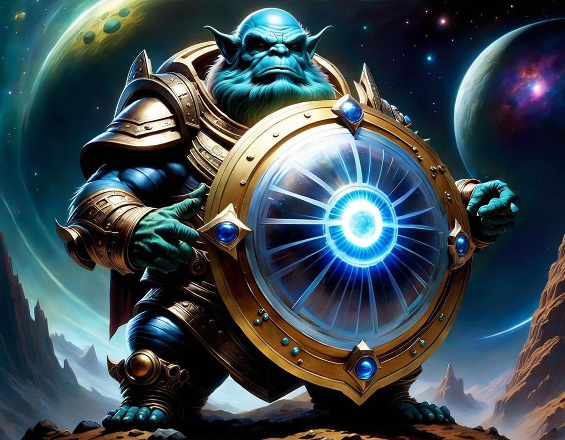 Shielded Space Dwarf