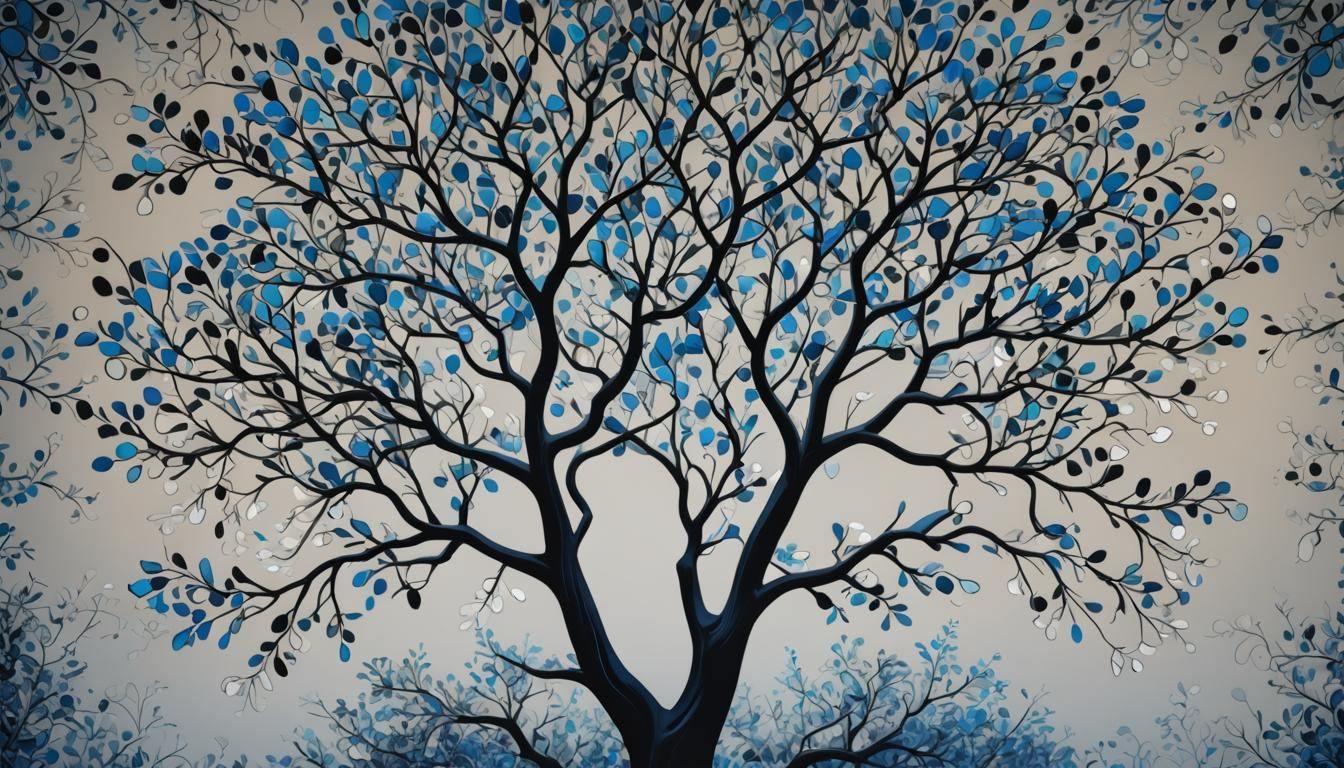 Sophisticated Language Tree in Symbolic Colors