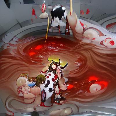 Ethereal Goddess in a Surreal Digital Painting