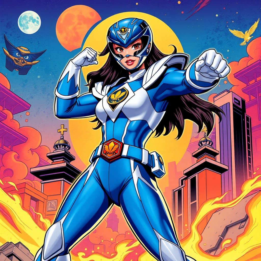 Trini Kwan The Blue Eagle Power Ranger