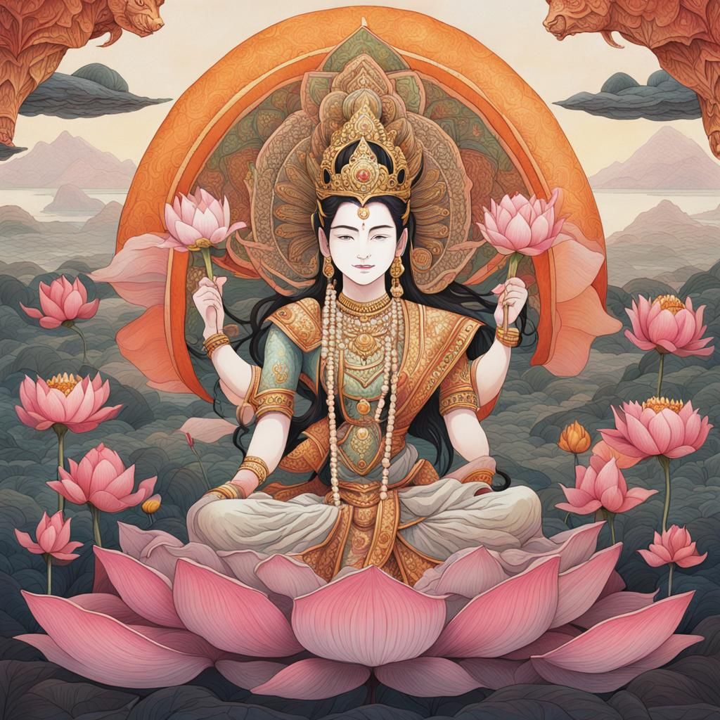 Queen of the Great Lotus Flower