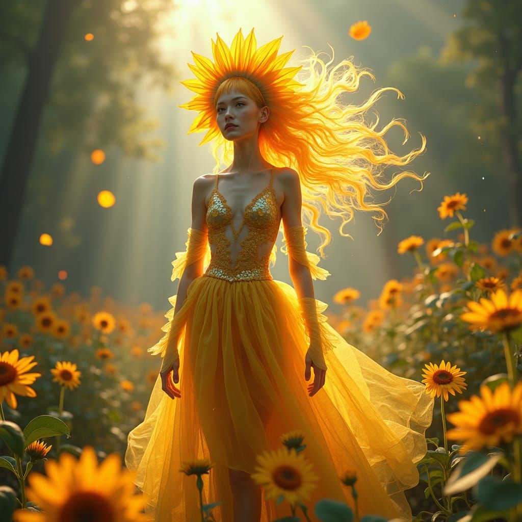Flora, the Sun Kissed Fairy