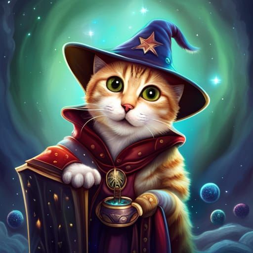 magical kitten