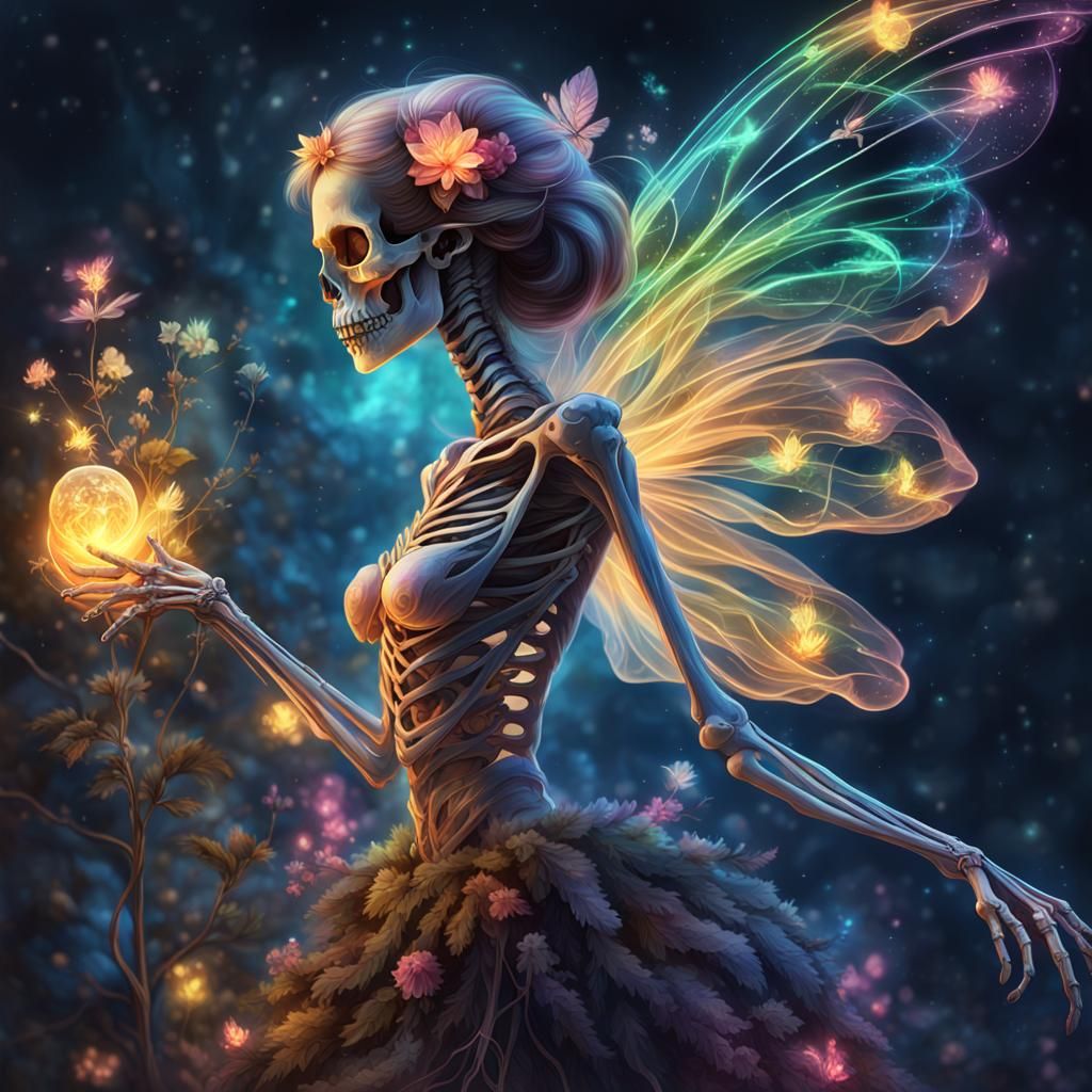 A fairy skeleton