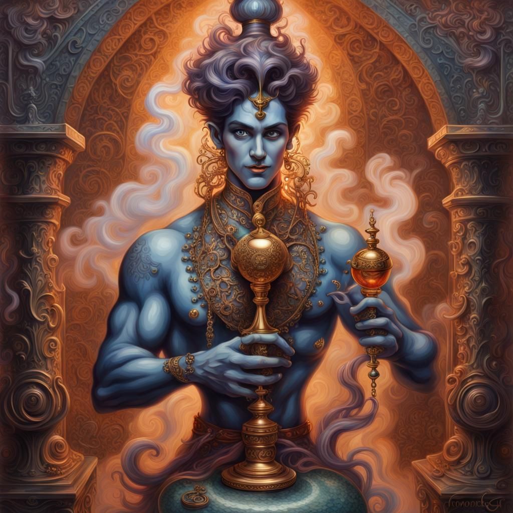 Arabian Nights: I Dream of Genie With the Light Brown Hair....