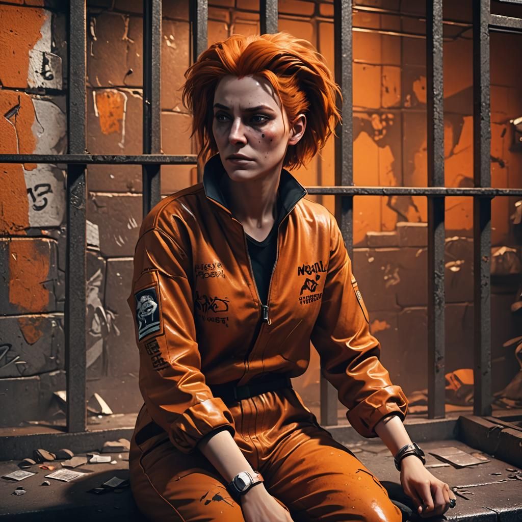 Moira in Jail: 3D Game Cinematic