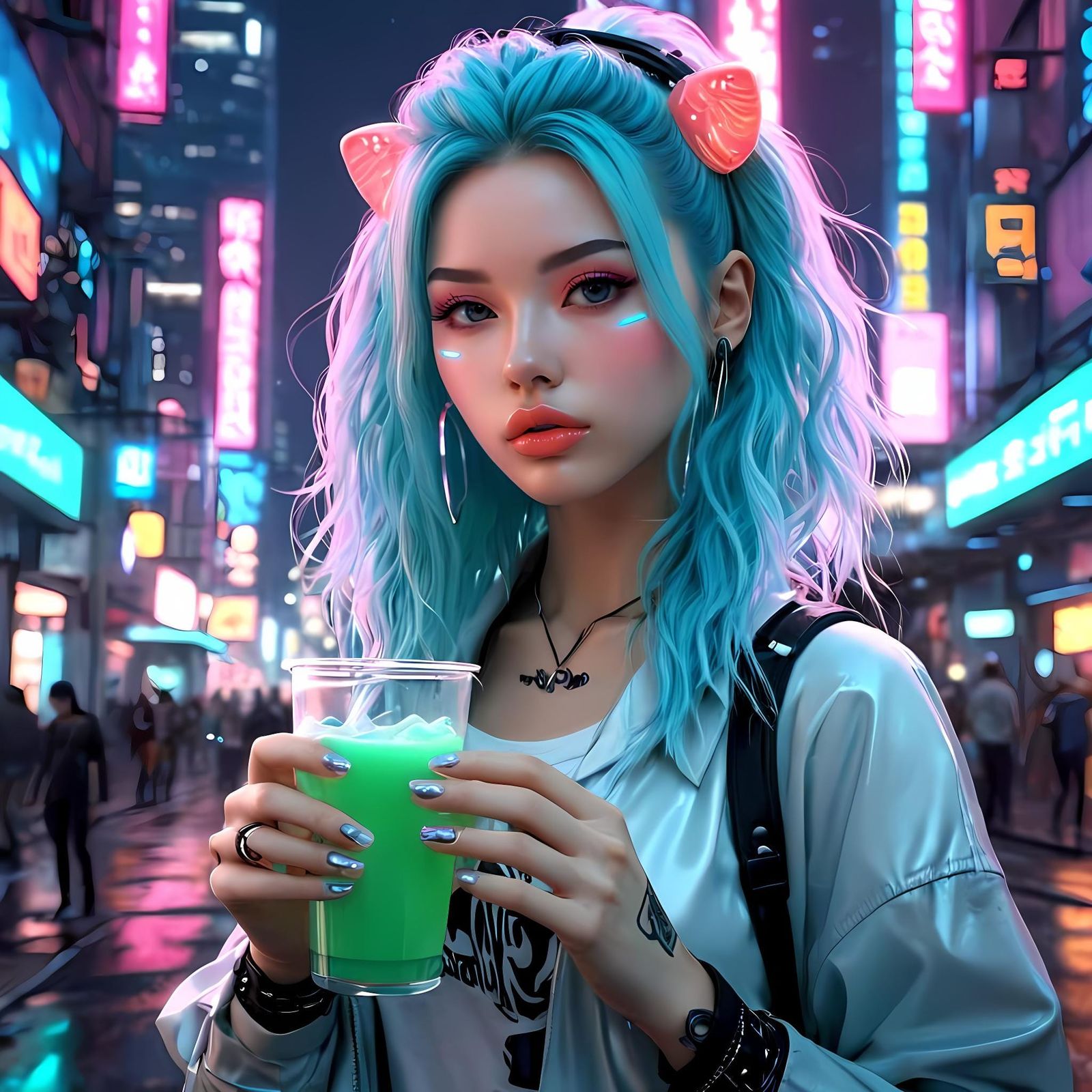 Anime Vibes & Iced Macha