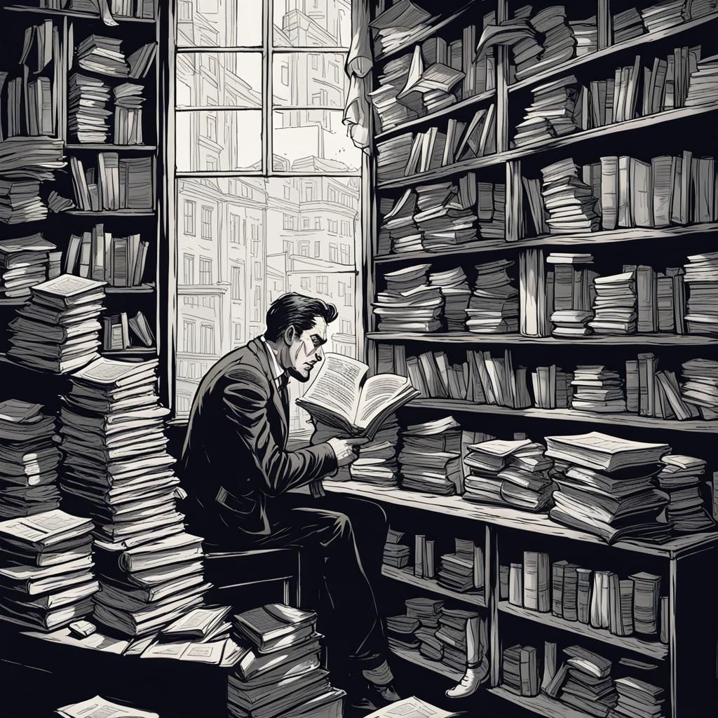 Noir Realism: Scorned Lady and Silent Gentleman