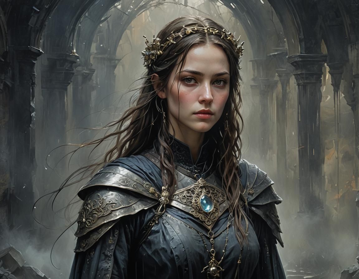 (((SPECTROLITE))) (portrait) ((grimdark)) (((android))) (((E...