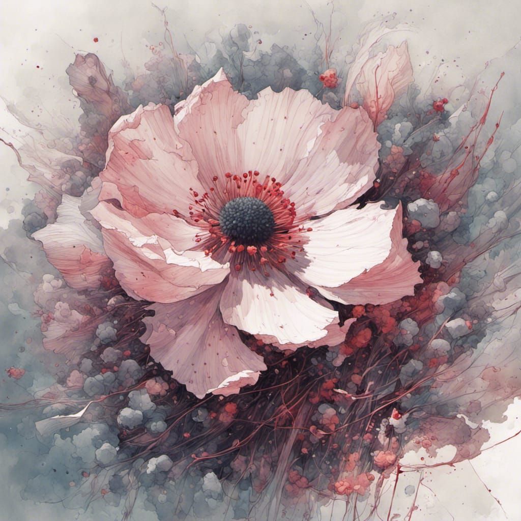 Anemone hupehensis 🌸