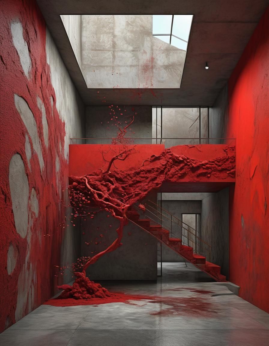 Ethereal Art of Jane Jay in Minimalist Bauhaus Style