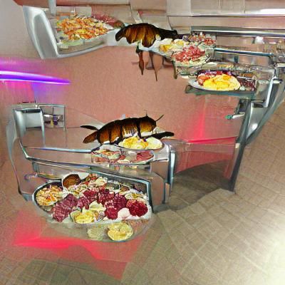 Abstract AI-Generated Image: An Enigmatic Creation