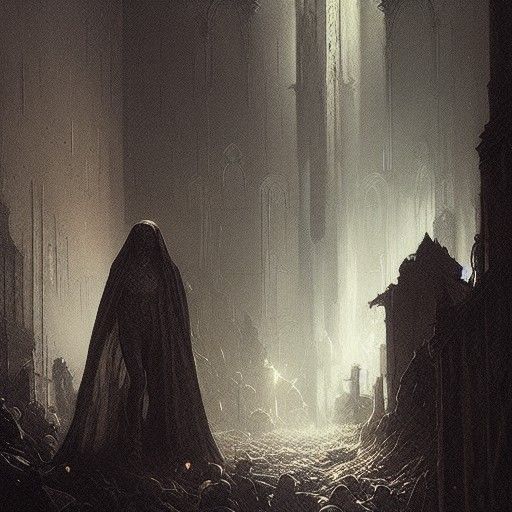 Gothic Horror Afterlife Vision