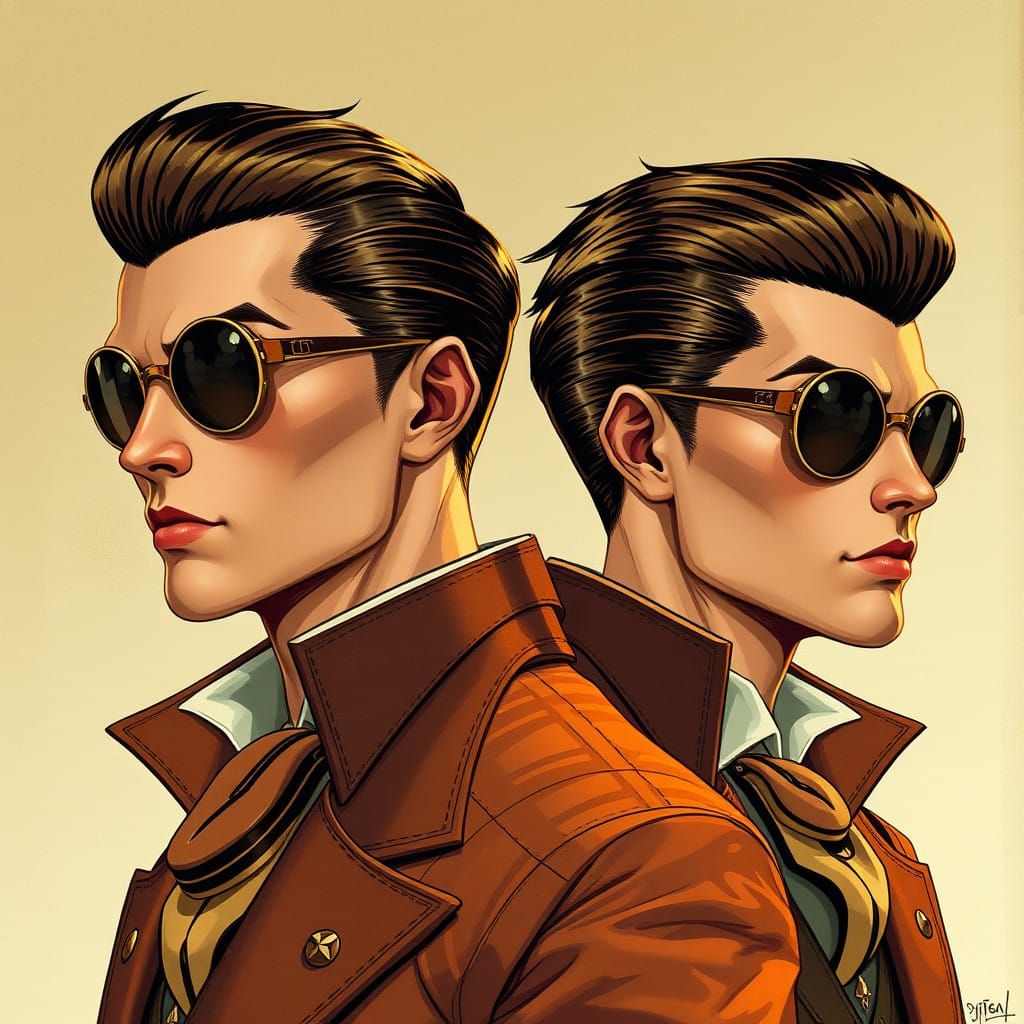 Gentlemen of the Future: Ornate Victorian Futurists