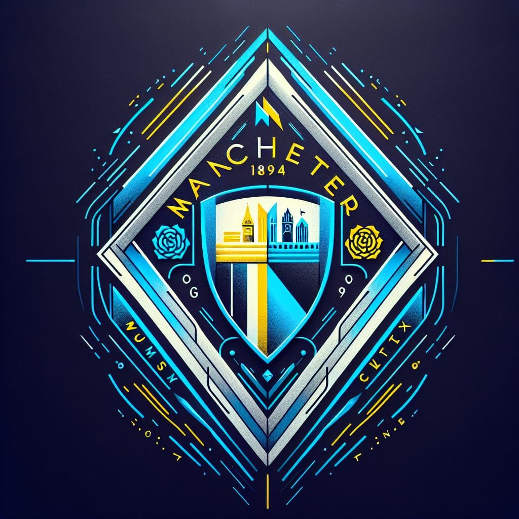 Modern Manchester City Shield Concept Art