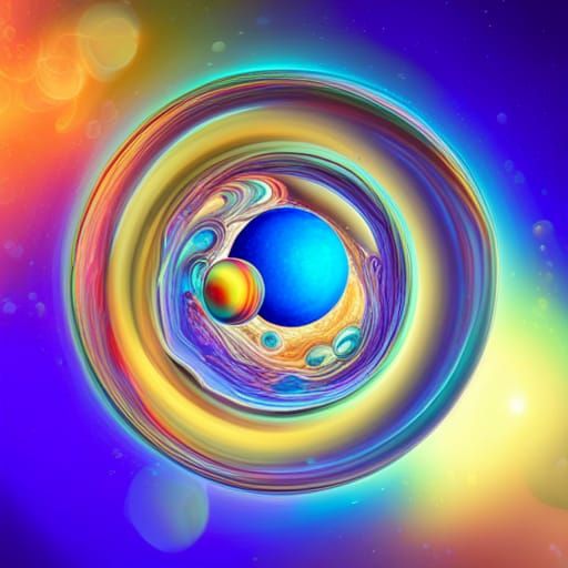 Soap Bubble Portals to Fantasy Worlds