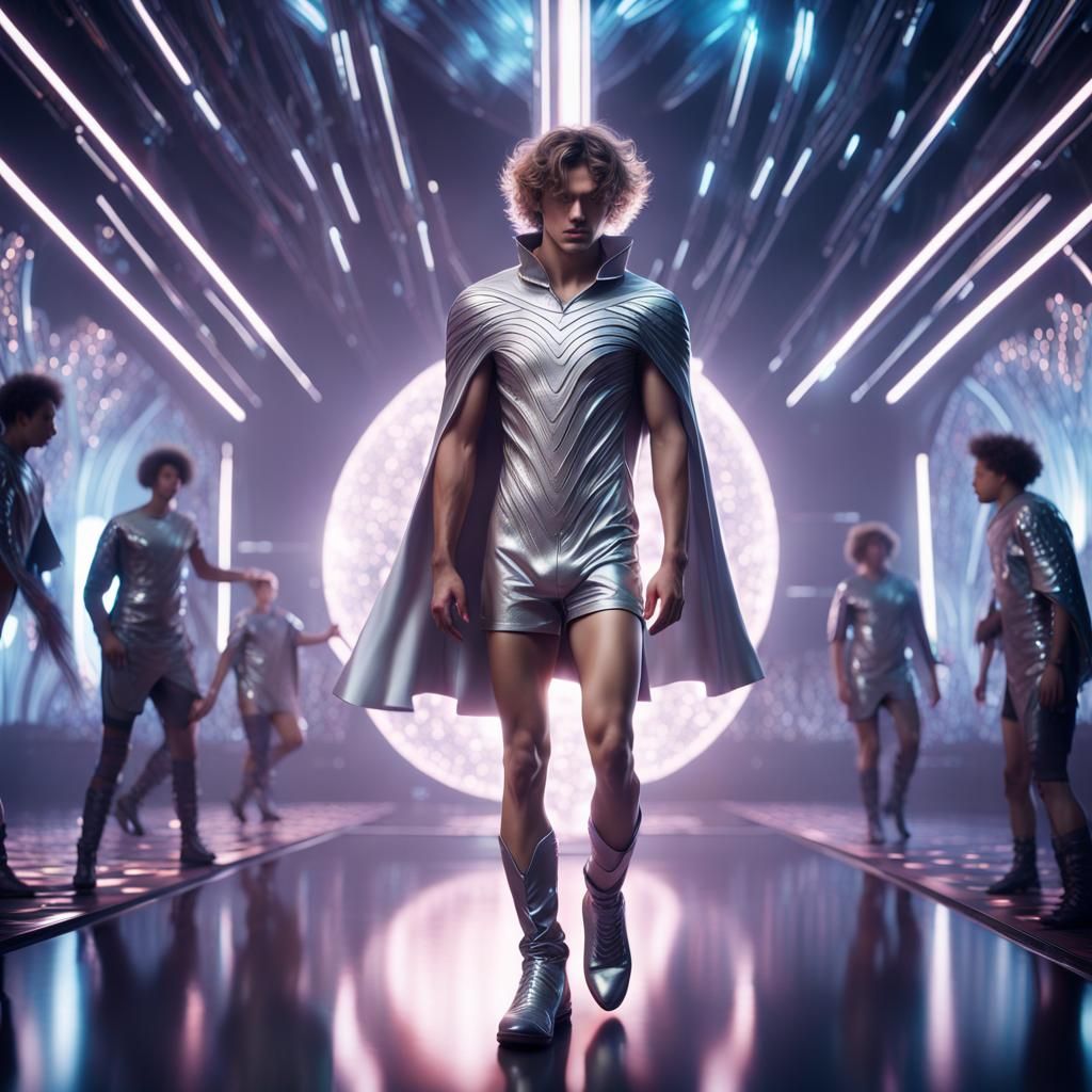 Retrofuturistic Dance Club I