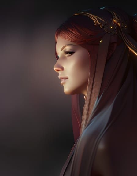 Hyperdetailed Portrait with Dynamic Lighting