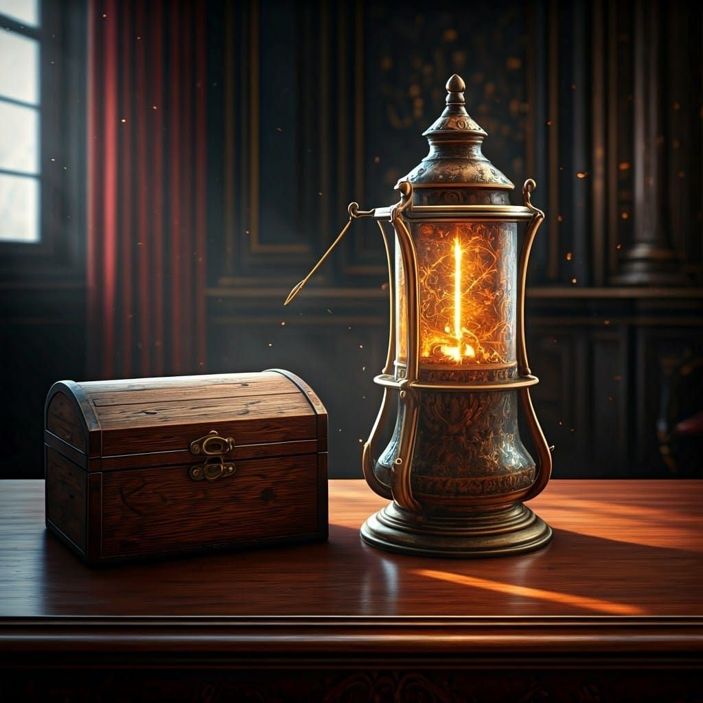 Majestic Shtrayml with Golden Strings as Digital Art