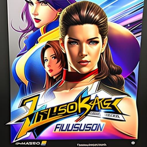 Streets of Rage: Heather Langenkamp Anime Portrait