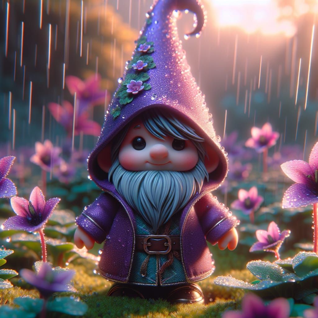 Adorable little gnome
