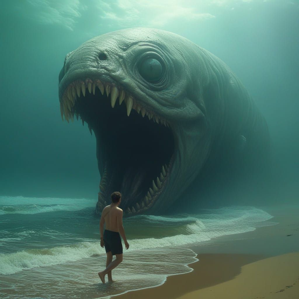 Ethereal Horror: A Haunting Fusion of Creature and Dementor