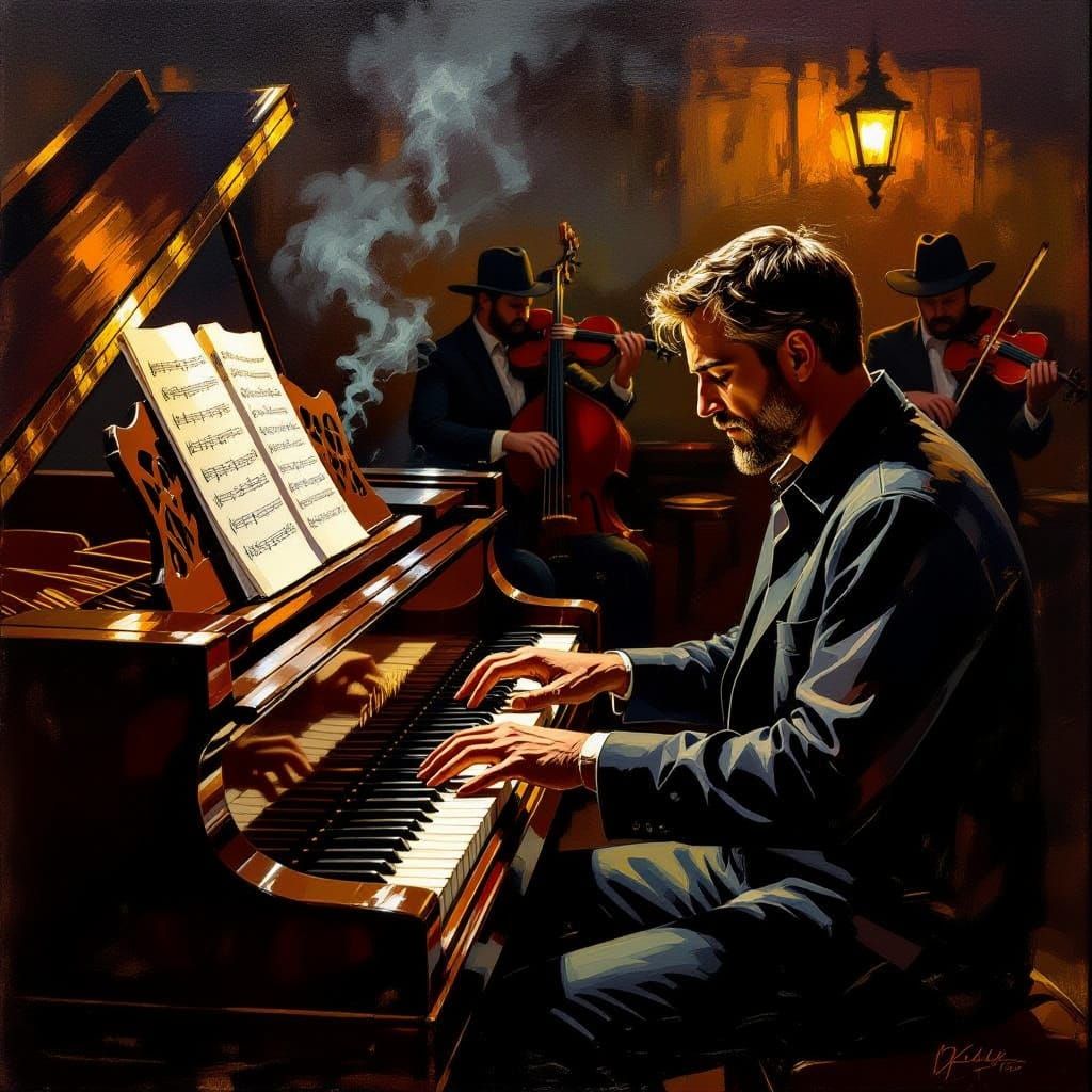 honky-tonk music scene