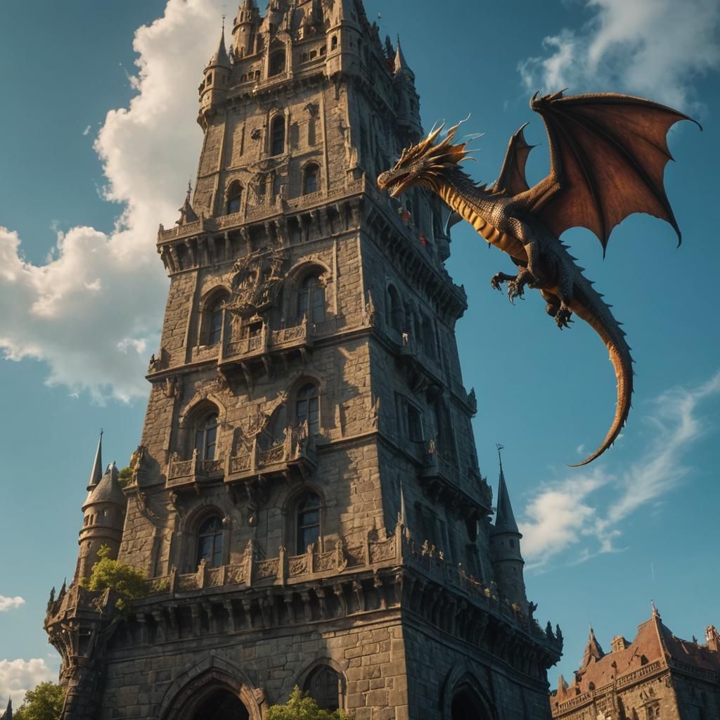 "Just checking that no human robber has stolen our beloved dragon princess."