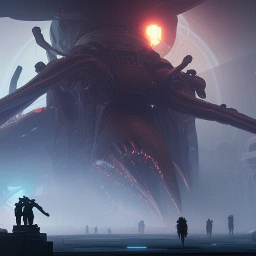 Humans and Aliens at War: Concept Art