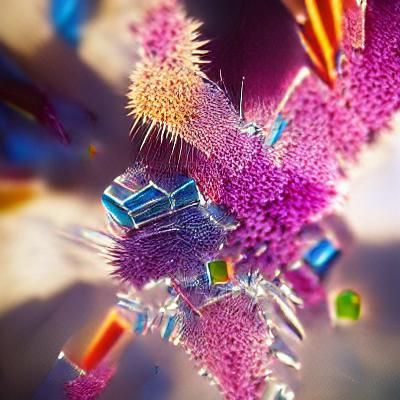 Microscopic Crystalline Structures in 4K HD